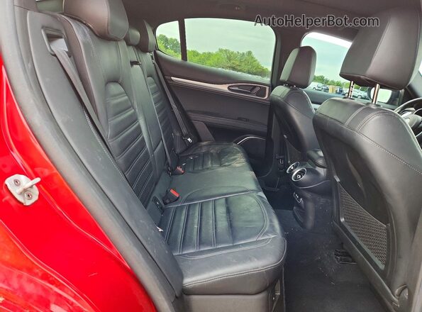 ZASPAKBN9P7D55516 2023 ALFA ROMEO STELVIO Red Rear interior view