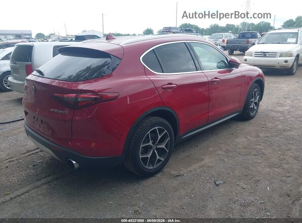 ZASPAKBNXK7C31179 2019 ALFA ROMEO STELVIO Red Задня права чверть