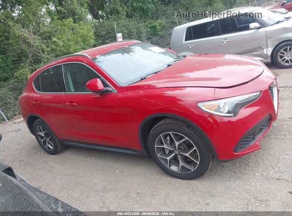 ZASPAKBNXK7C31179 2019 ALFA ROMEO STELVIO Red Вид задньої частини салону