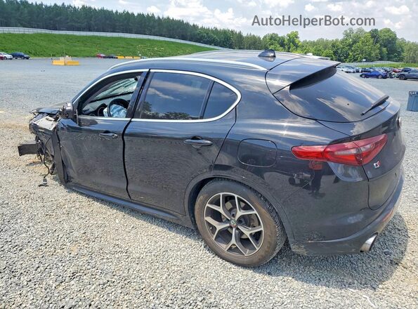 ZASPAKBNXM7D17448 2021 ALFA ROMEO STELVIO Black Հետևի ձախ