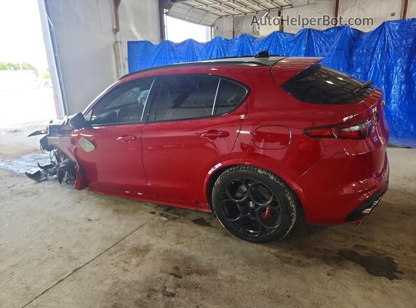 ZASPAKEV9P7D68259 2023 ALFA ROMEO STELVIO Red Trasero izquierdo