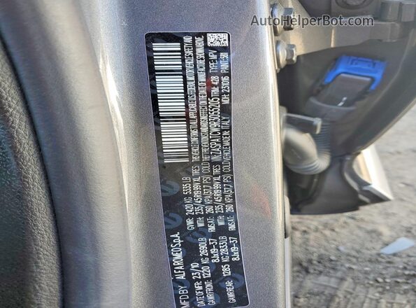 ZASPATCW9R3055205 2024 ALFA ROMEO OTHER Серый Вид наклейки с VIN-кодом