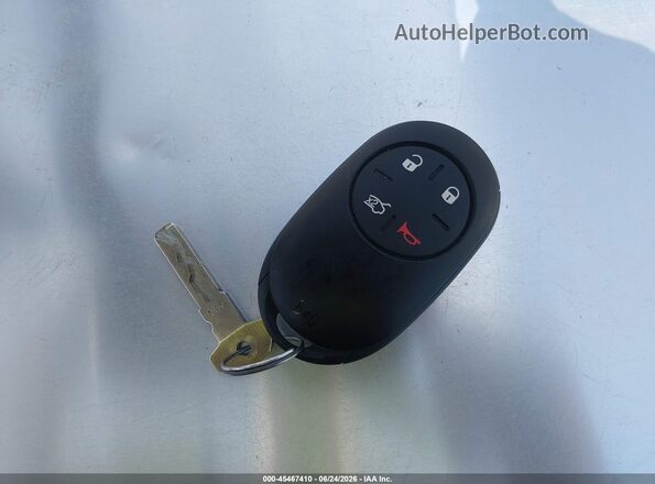 ZFAFFAA4XRX205739 2024 FIAT 500E Red Առջևի վահանակի տեսք