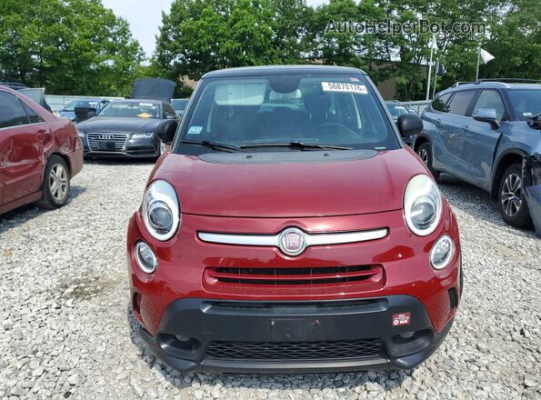 ZFBCFADH3GZ037862 2016 FIAT 500L Red Вид спереду
