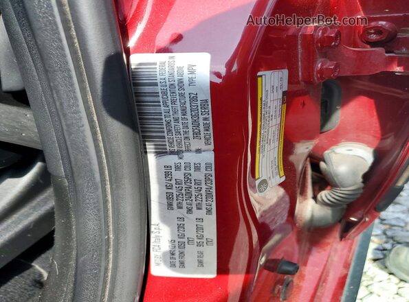 ZFBCFADH3GZ037862 2016 FIAT 500L Red Вид підкапотного простору