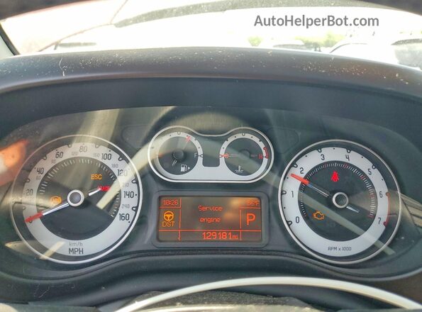 ZFBCFADH3GZ037862 2016 FIAT 500L Red Вид щитка приладів