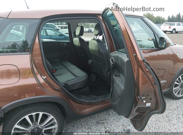 ZFBCFADH9JZ041020 2018 FIAT 500L Brown Вид наклейки з VIN-кодом
