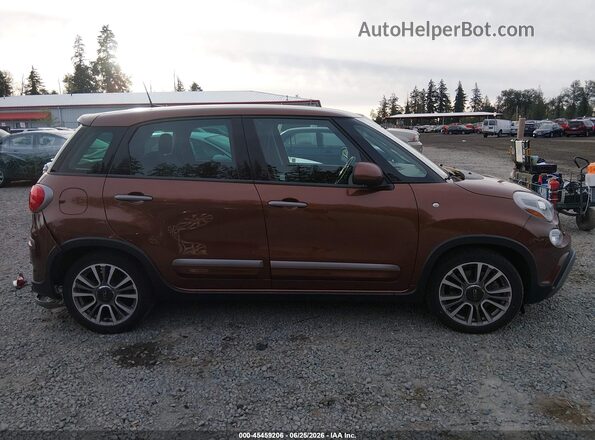ZFBCFADH9JZ041020 2018 FIAT 500L Brown Панорамний вид салону 360°