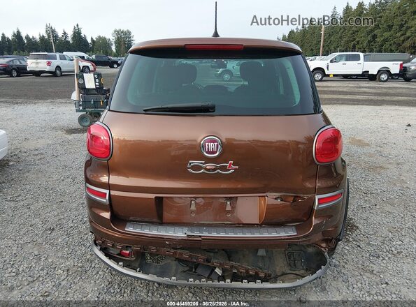 ZFBCFADH9JZ041020 2018 FIAT 500L Brown 