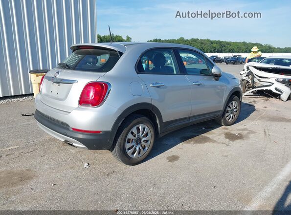 ZFBCFXAB0HP573927 2017 FIAT 500X Silver Հետևի աջ