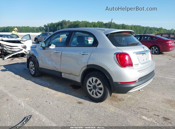 ZFBCFXAB0HP573927 2017 FIAT 500X Silver Հետևի ձախ