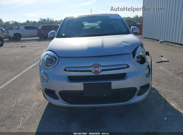 ZFBCFXAB0HP573927 2017 FIAT 500X Silver Սալոնի հետևի տեսք
