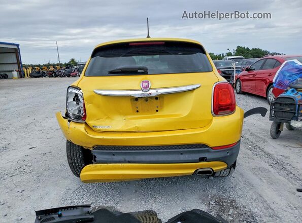 ZFBCFXAB4HP602474 2017 FIAT 500X Yellow Հետևի տեսք