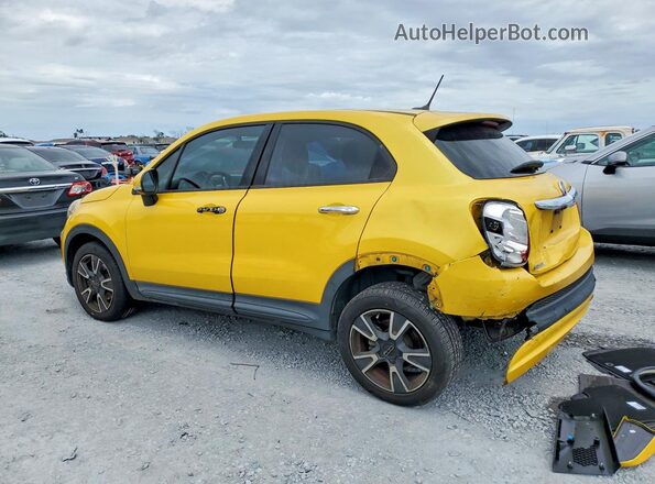 ZFBCFXAB4HP602474 2017 FIAT 500X Yellow Հետևի ձախ