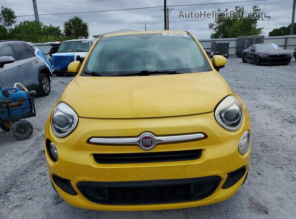 ZFBCFXAB4HP602474 2017 FIAT 500X Yellow Դիմացի տեսք