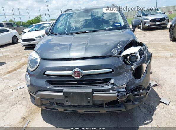 ZFBCFXCB0JP665168 2018 FIAT 500X Gray Vista del cuadro de instrumentos