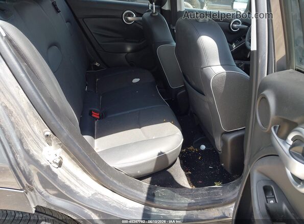 ZFBCFXCB0JP665168 2018 FIAT 500X Gray Vista de la etiqueta del VIN