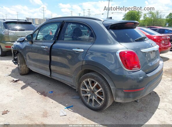 ZFBCFXCB0JP665168 2018 FIAT 500X Gray Trasero izquierdo