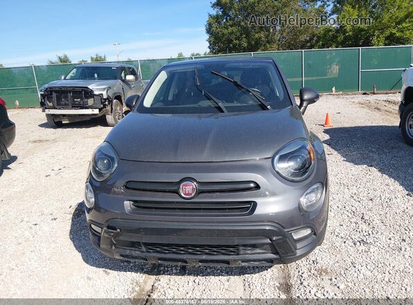 ZFBCFXCB2JP717321 2018 FIAT 500X Gray Widok z przodu