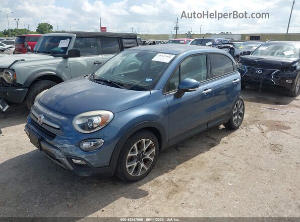 ZFBCFXCB4HP607378 2017 FIAT 500X Blue Przód lewy