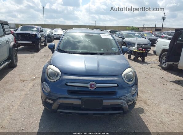 ZFBCFXCB4HP607378 2017 FIAT 500X Blue Widok zestawu wskaźników