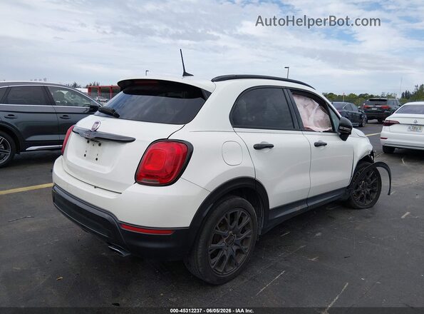 ZFBCFXCB5JP655722 2018 FIAT 500X White Tył prawy