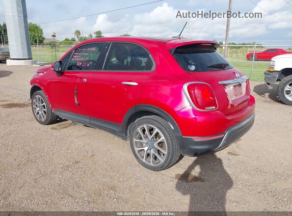 ZFBCFXCB9HP587192 2017 FIAT 500X Red Rear left