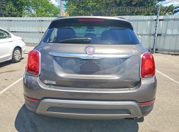 ZFBCFXCT0GP374090 2016 FIAT 500X Gray Vista trasera