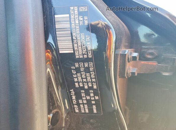 ZFBCFXCT2GP340815 2016 FIAT 500X Black Вид підкапотного простору