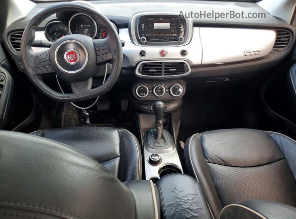 ZFBCFXDB0HP626797 2017 FIAT 500X Silver Widok deski rozdzielczej