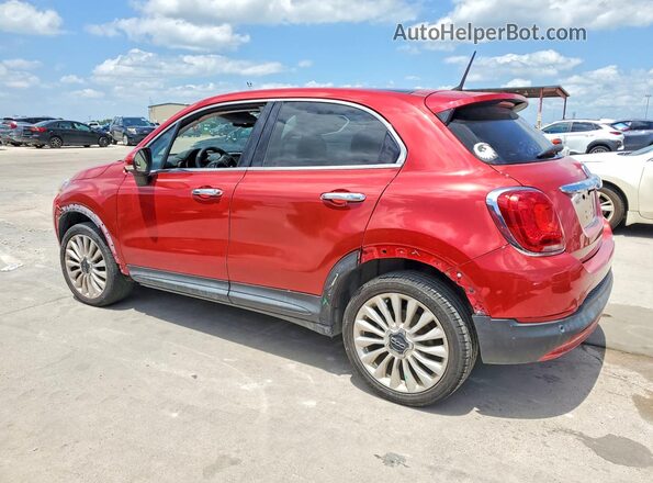 ZFBCFXDT1GP378437 2016 FIAT 500X Red Հետևի ձախ
