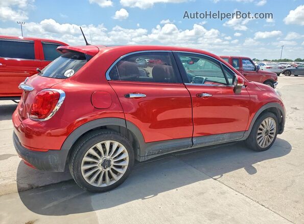 ZFBCFXDT1GP378437 2016 FIAT 500X Red Հետևի աջ