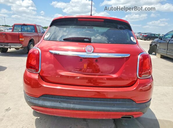 ZFBCFXDT1GP378437 2016 FIAT 500X Red Հետևի տեսք