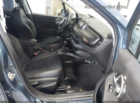 ZFBCFYCB2HP631118 2017 FIAT 500X Blue Սալոնի դիմացի տեսք