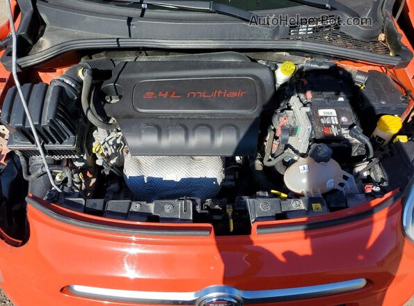 ZFBCFYCT3GP515918 2016 FIAT 500X Orange Vista del compartimento del motor