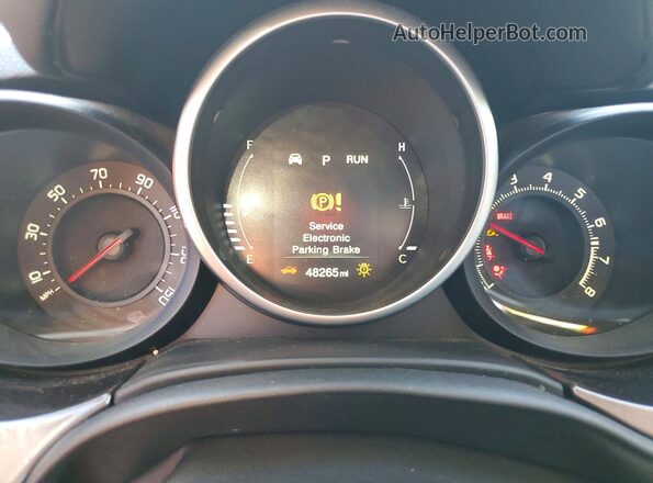 ZFBCFYDB2HP566947 2017 FIAT 500X Gray Вид щитка приладів