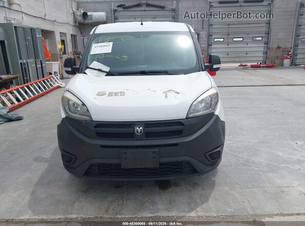 ZFBERFAB4H6E24939 2017 RAM PROMASTER CITY White Instrument cluster view