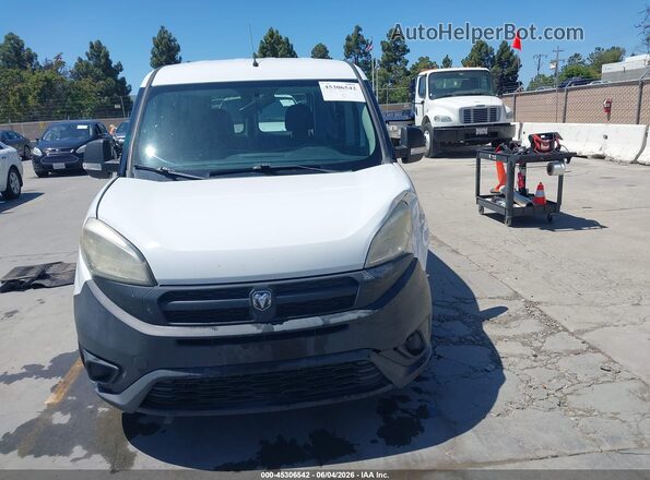 ZFBERFAB6H6E17779 2017 RAM PROMASTER CITY White Vista del cuadro de instrumentos