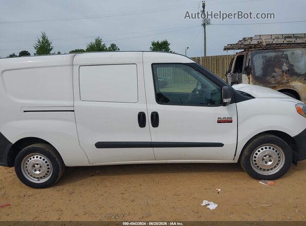 ZFBHRFAB2L6S45303 2020 RAM PROMASTER CITY White Вид задньої частини салону