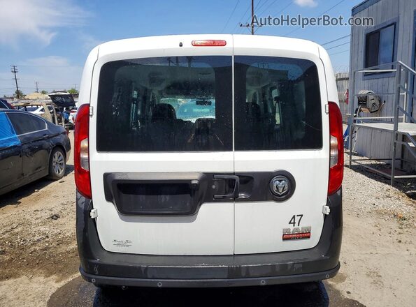 ZFBHRFAB2M6V75900 2021 RAM PROMASTER White Вид ззаду