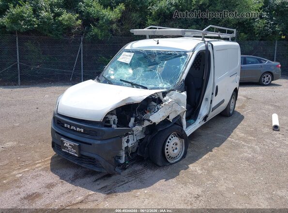 ZFBHRFAB4L6P14732 2020 RAM PROMASTER CITY White Առջևի ձախ երեք քառորդ տեսարան