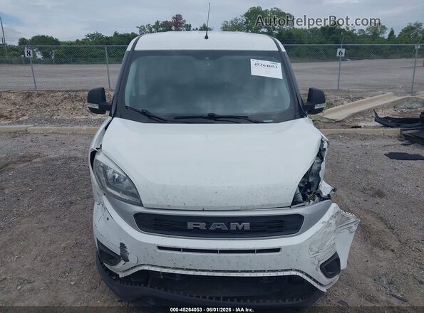 ZFBHRFAB6N6W44637 2022 RAM PROMASTER CITY White Widok zestawu wskaźników
