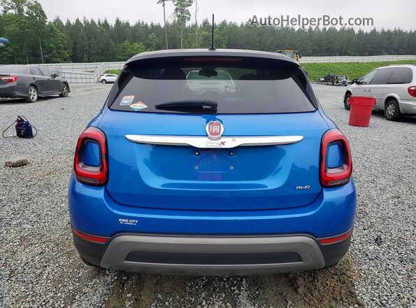 ZFBNF3B10MP943016 2021 FIAT 500X Blue Vista trasera