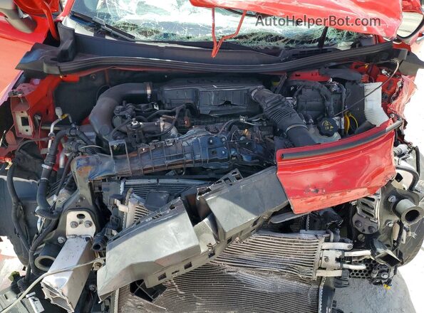 ZFBNF3C1XMP945371 2021 FIAT 500X Red Вид підкапотного простору