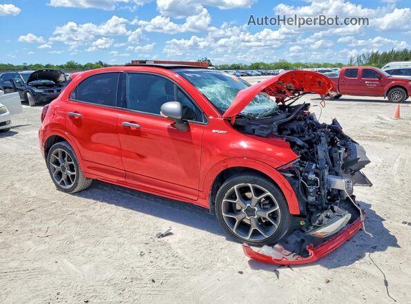 ZFBNF3C1XMP945371 2021 FIAT 500X Red Передня права чверть