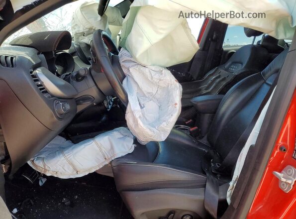 ZFBNF3C1XMP945371 2021 FIAT 500X Red Вид салону спереду