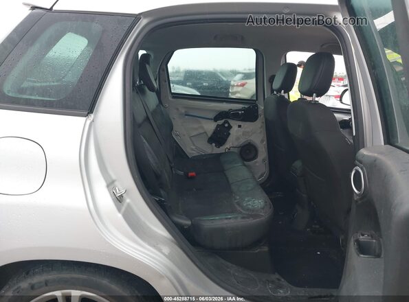 ZFBNFAAH3LZ042633 2020 FIAT 500L Silver VIN sticker view