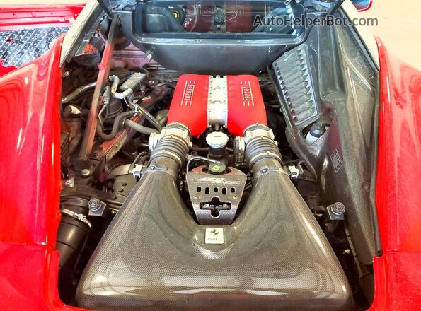 ZFF67NFA1C0184504 2012 FERRARI 458 Red 