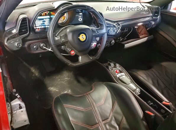 ZFF67NFA1C0184504 2012 FERRARI 458 Red 