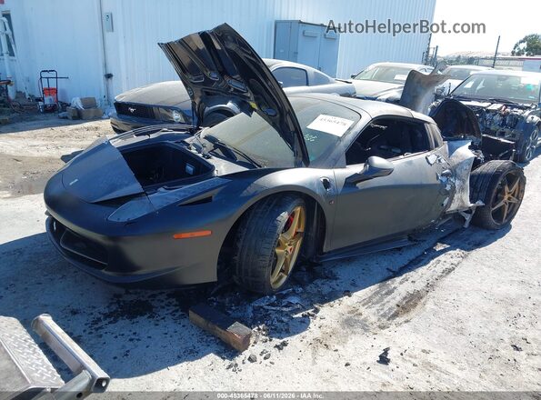 ZFF68NHA6D0190763 2013 FERRARI 458 Black Przód lewy